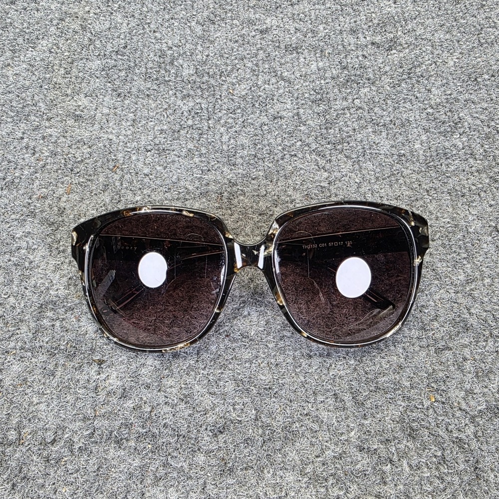 Theory Womens Sunglasses Metallic Tortoise Cat Eye